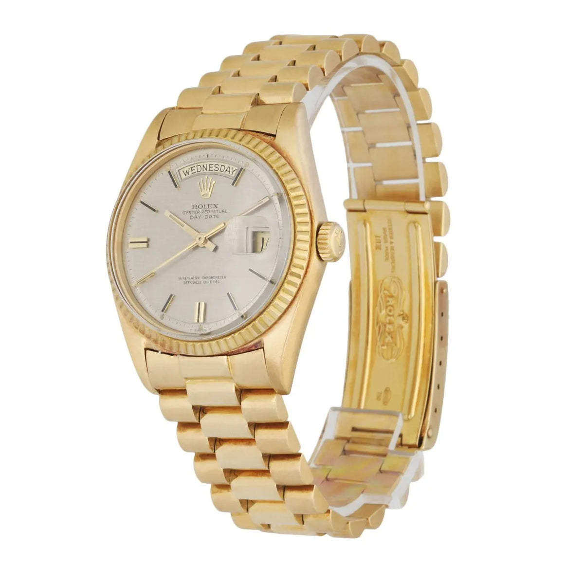 Rolex Gold Linen Dial - Hình 2