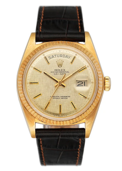 dial Rolex Day-Date Gold Linen