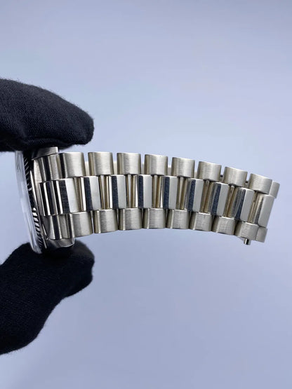 Rolex Day-Date Silver Dial stainless steel - Hình 8