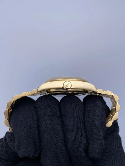 Rolex Day-Date Gold Fluted Dial - Hình 4