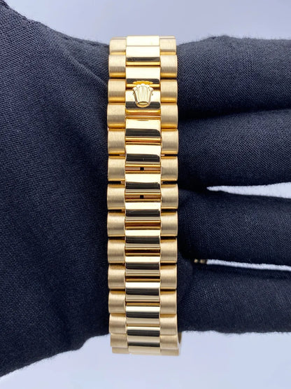 Rolex Day-Date Gold Fluted Dial - Hình 7