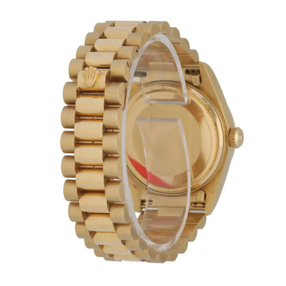 Rolex Day-Date Gold Champagne fluted - Hình 4