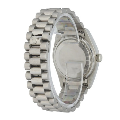 Rolex Day-Date Steel Silver - Hình 4