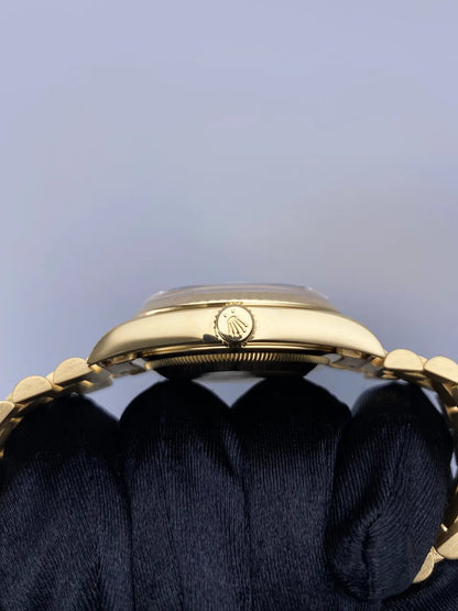 Rolex Gold Champagne Dial - Hình 4
