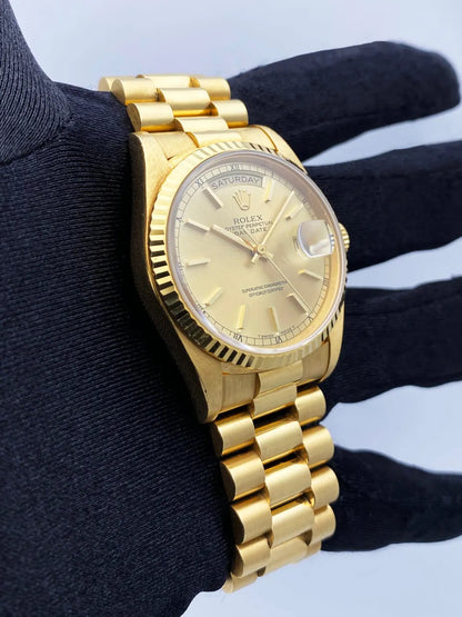 Rolex Day-Date 36 Yellow Gold - Hình 3