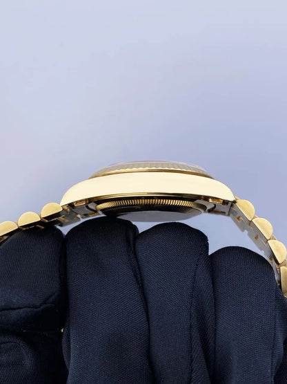 Rolex Gold Champagne Diamond - Hình 7