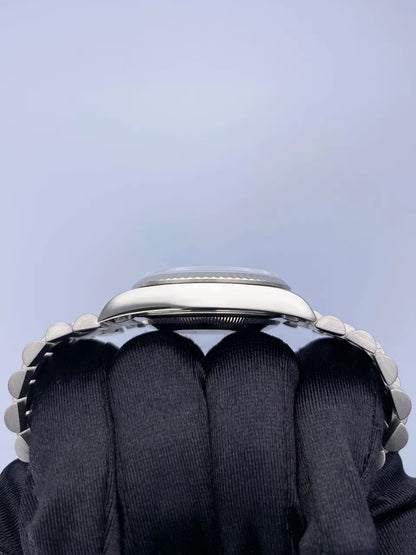 Rolex Platinum Diamond Silver - Hình 6