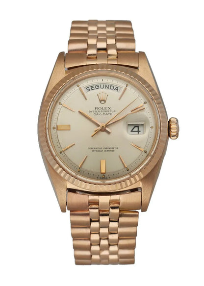 jubilee Rolex Day-Date Gold Champagne Dial