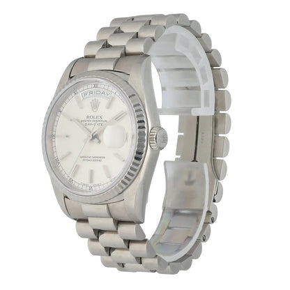 Rolex Platinum Ice Blue Day-Date - Hình 7