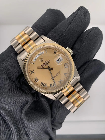 Rolex Day-Date Champagne Dial - Hình 4