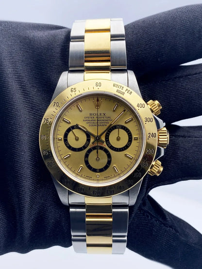 dial Rolex Daytona Two-Tone Gold