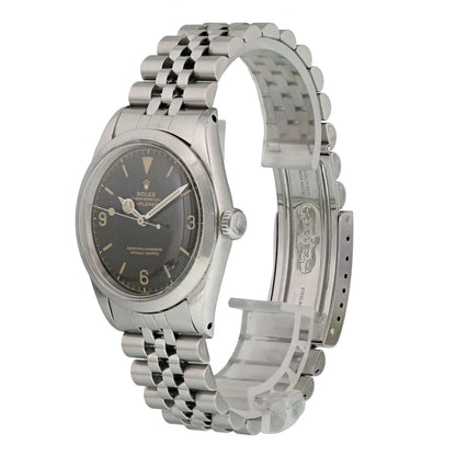 Vintage Rolex Explorer Black Dial Stainless Steel - Hình 3