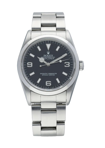 dial Rolex Explorer Black Steel - Hình 3