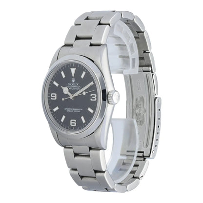 dial Rolex Explorer Black Steel - Hình 2