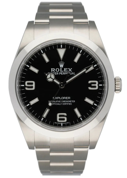 Rolex Explorer Black Dial watch
