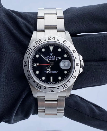 Rolex Explorer II Black Dial 40mm - Hình 2