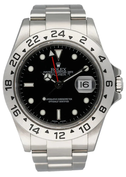 Rolex Explorer II Black Dial 40mm