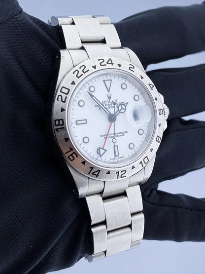 Rolex Explorer II White Dial - Hình 3