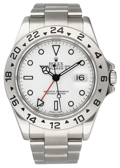 Rolex Explorer II White Dial