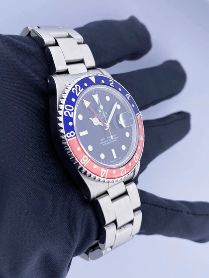 black Rolex GMT-Master II Pepsi - Hình 3