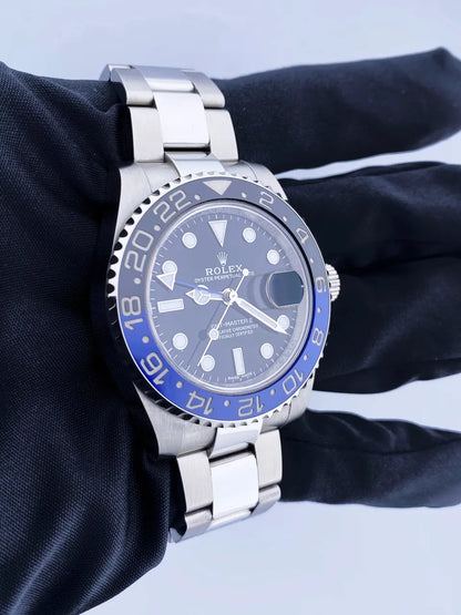 gmt Rolex Batman Blue Bezel - Hình 3