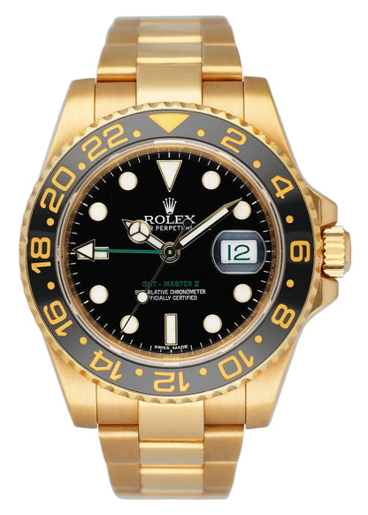 Rolex Gold Black Ceramic