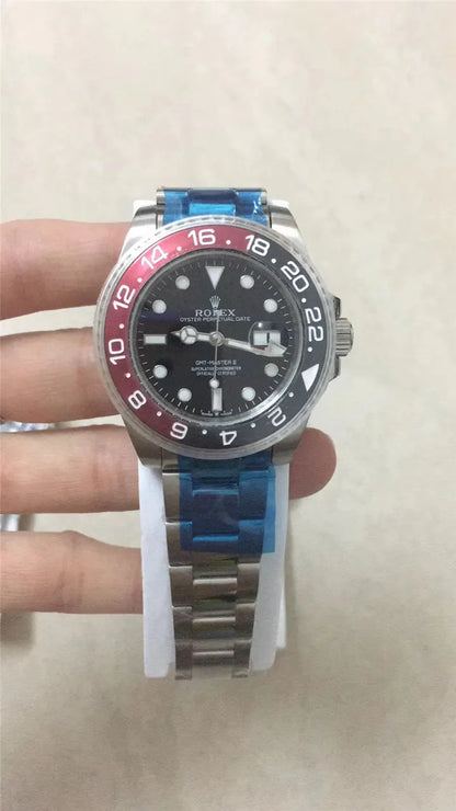 Rolex GMT-Master II Green Dial Gold - Hình 3