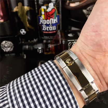 Rolex GMT-Master II Two-Tone black - Hình 4