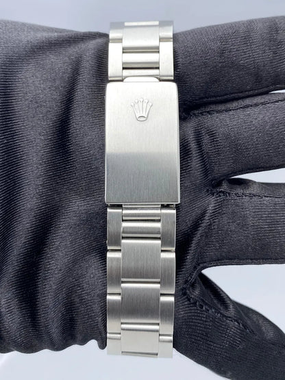 Rolex Steel Bezel Black Dial - Hình 5