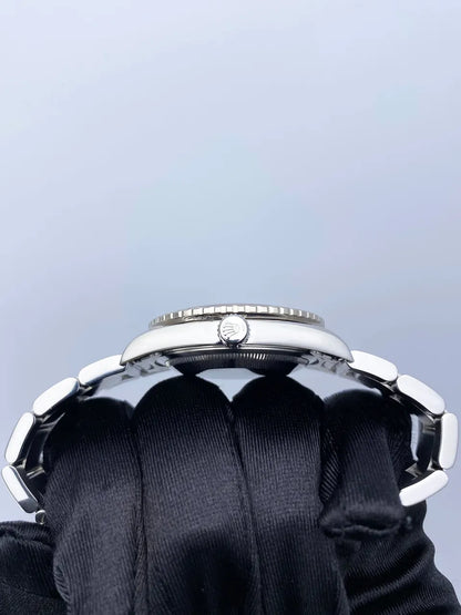 Rolex Steel Bezel Black Dial - Hình 2