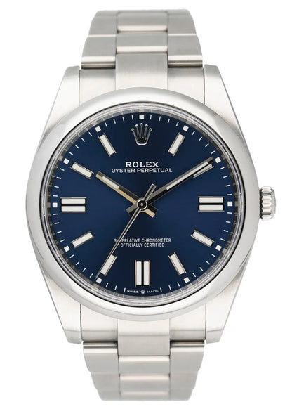Rolex Blue Dial Steel oyster