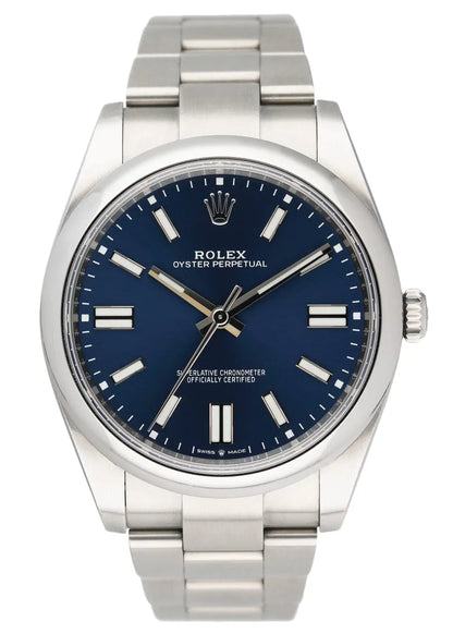 Rolex Blue Dial Steel oyster - Hình 11