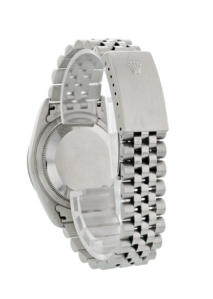 stainless Rolex Datejust Slate Dial - Hình 3