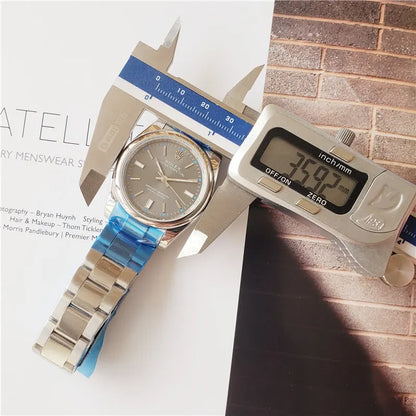 Rolex Olive Dial Stainless Steel - Hình 2