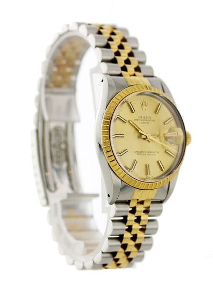 Rolex Oyster Perpetual Date Two-Tone Gold Dial - Hình 4