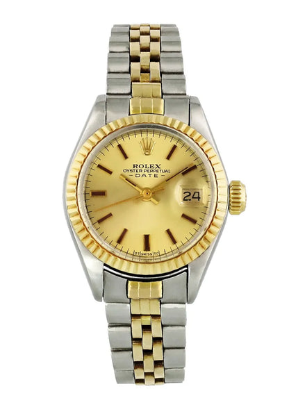 Rolex Two-Tone Gold Champagne Dial - Hình 3