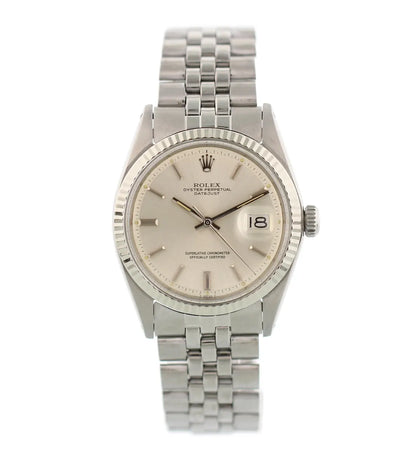 Rolex Datejust Silver Jubilee stainless steel - Hình 3