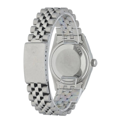 stainless steel Rolex Datejust Silver Dial - Hình 4