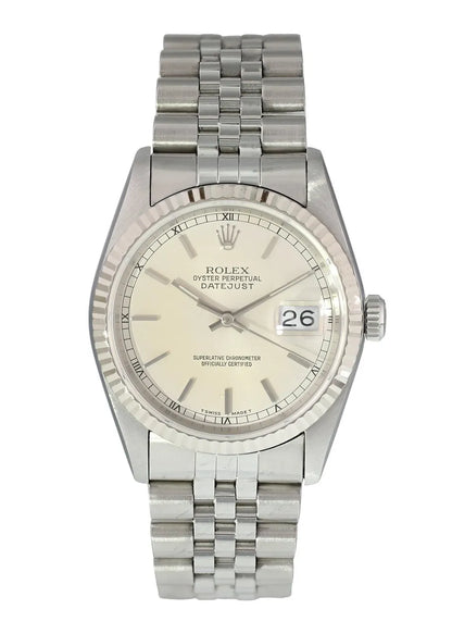 Rolex Silver Jubilee Dial datejust stainless - Hình 2