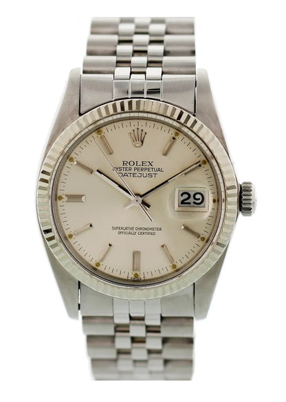 stainless Rolex Datejust Champagne Dial - Hình 2
