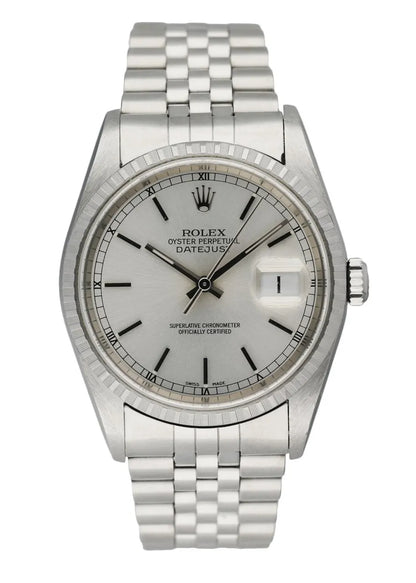 datejust stainless Rolex Silver Jubilee Dial