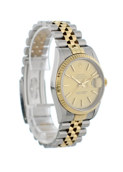 Rolex Two-Tone Gold Datejust - Hình 3
