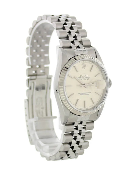 stainless steel Rolex Datejust Silver Jubilee