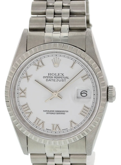 Rolex Datejust Silver Dial jubilee