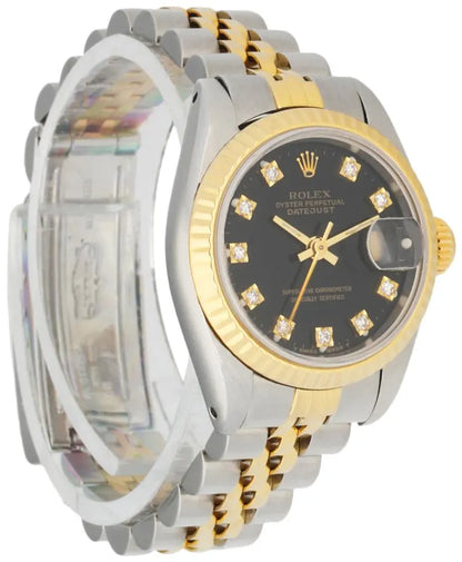 Rolex Two-Tone Diamond Datejust - Hình 3
