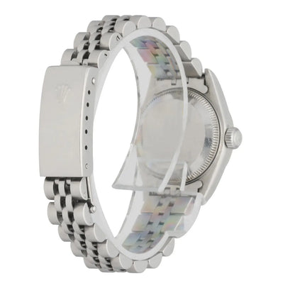 Rolex Datejust Silver Dial steel - Hình 4