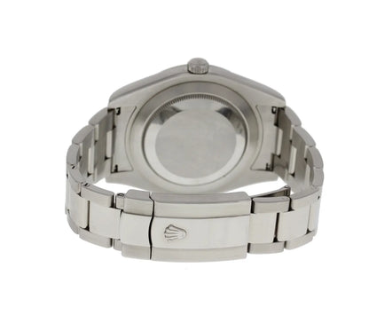 fluted Rolex Datejust Gray Dial - Hình 5