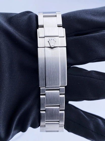 steel Rolex Explorer Black Dial - Hình 6