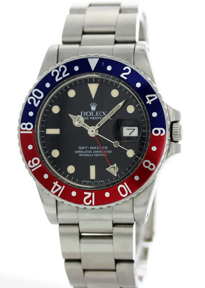 stainless Rolex GMT-Master Pepsi Bezel - Hình 3