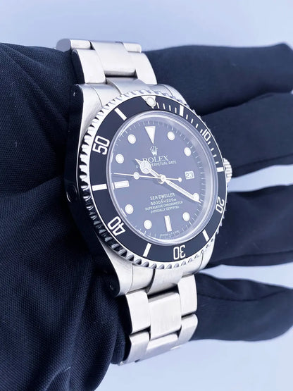 stainless steel Rolex Sea-Dweller Black Dial - Hình 3